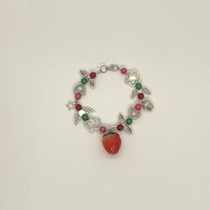 Strawberry Shortcake inspired bracelet