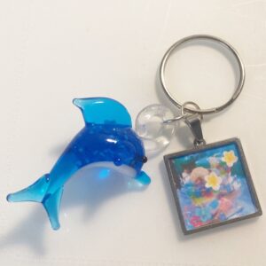 Frutiger aero keychain